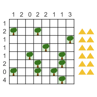 🕹️ Play Daily Trees and Tents Game: Free Online Grid Logic