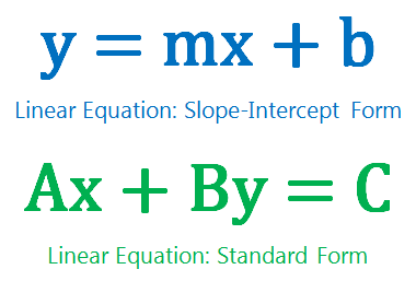 standard form equation definition