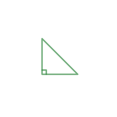 Blank Right Triangle