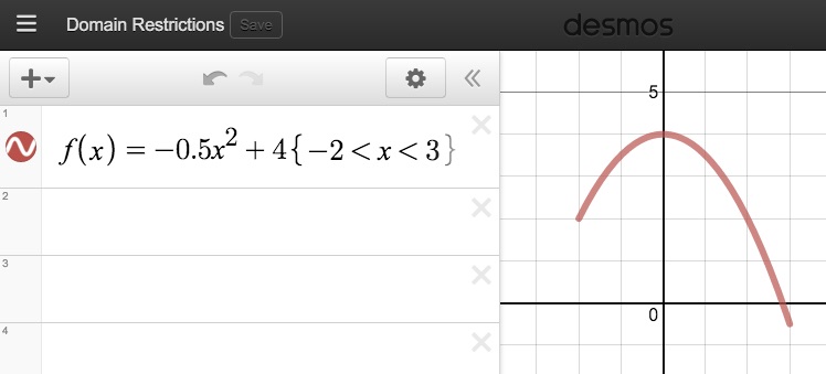 Desmos piecewise